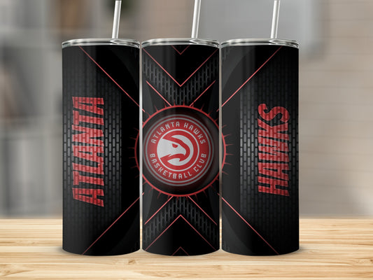 Atlanta Hawks Basketball Club Team Logo Design Tumblers