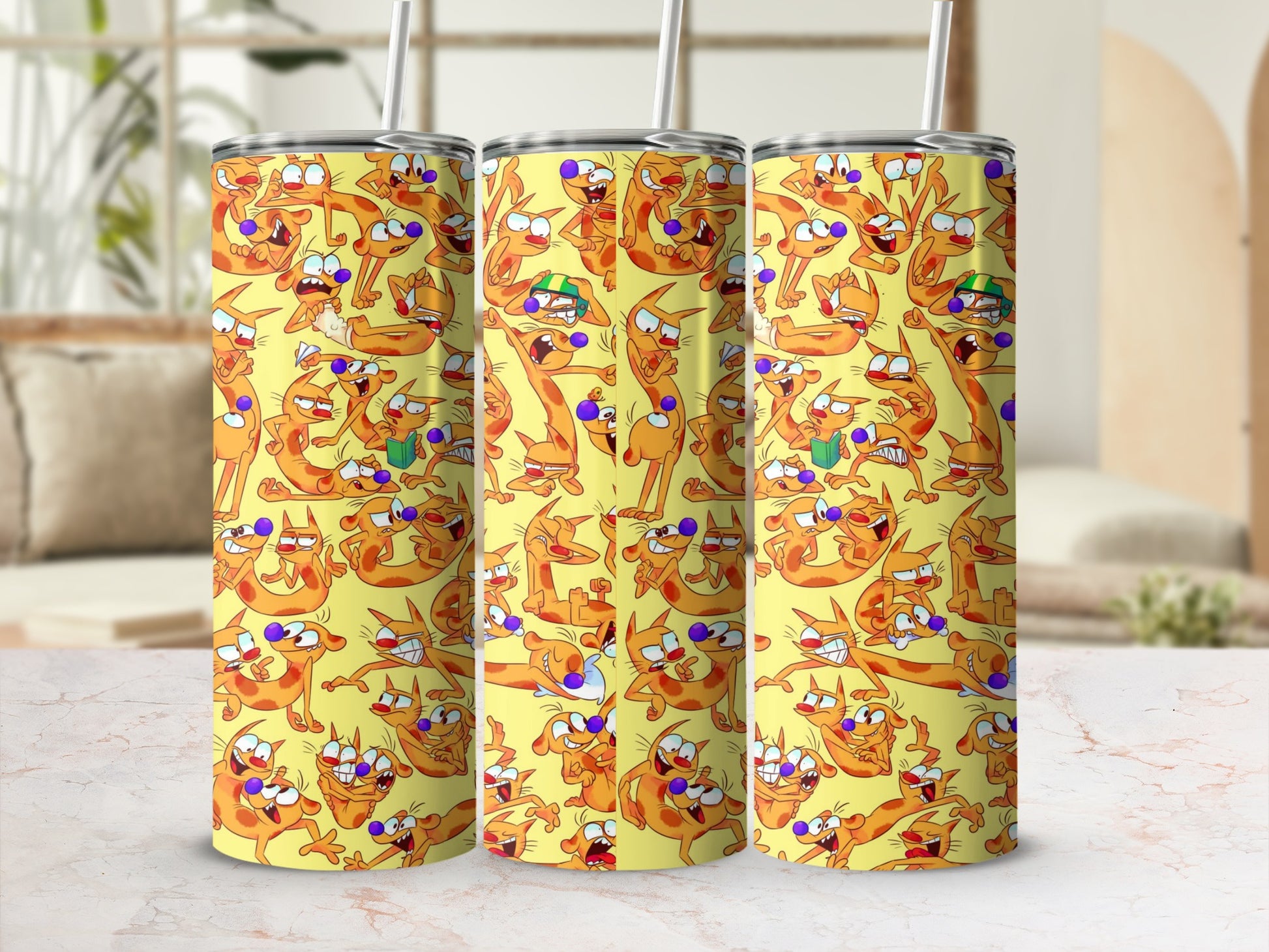 Cartoon Pattern Insulated Drinkware Tumbler Product