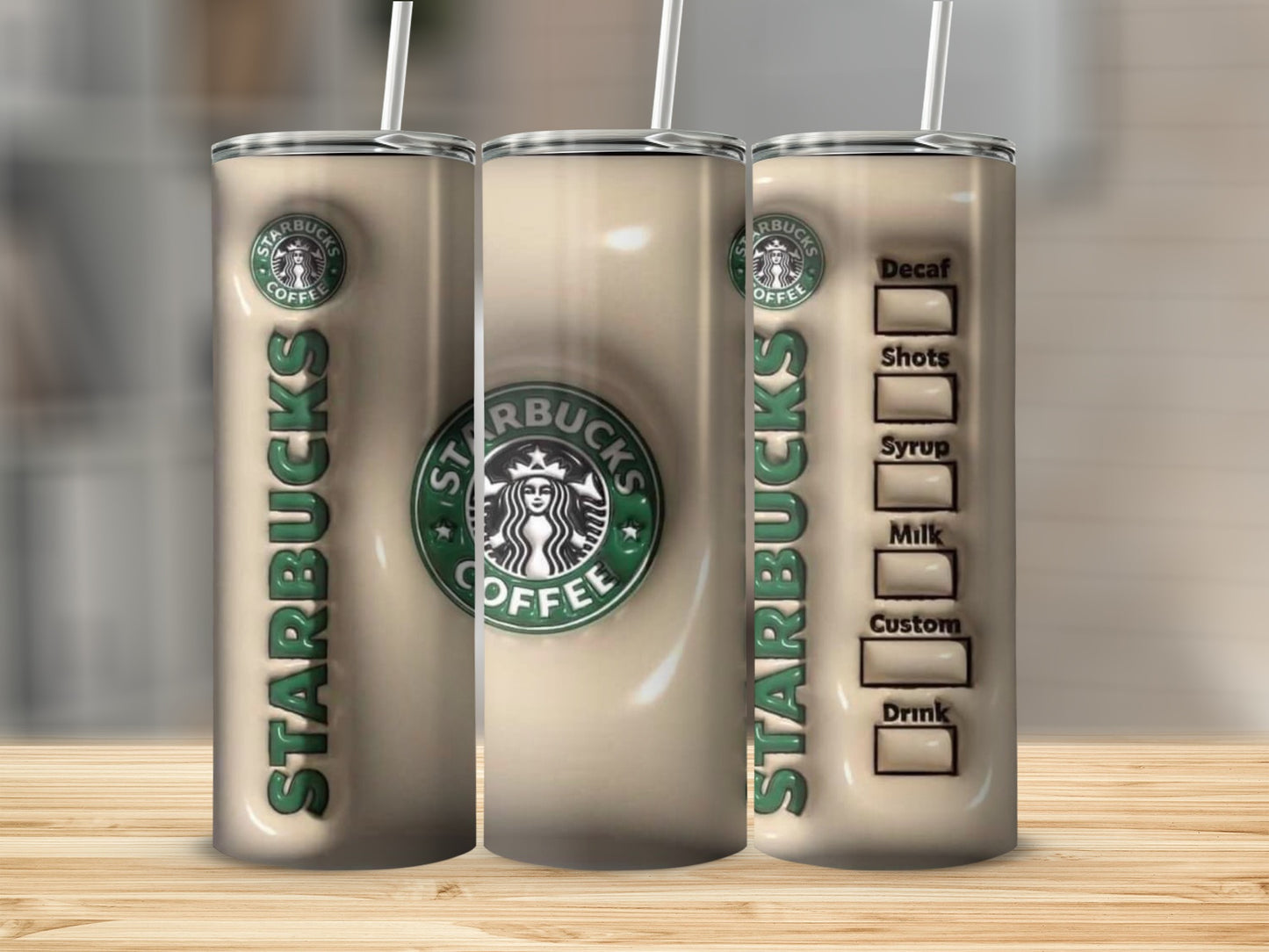 Starbucks Coffee Custom Order Tumbler
