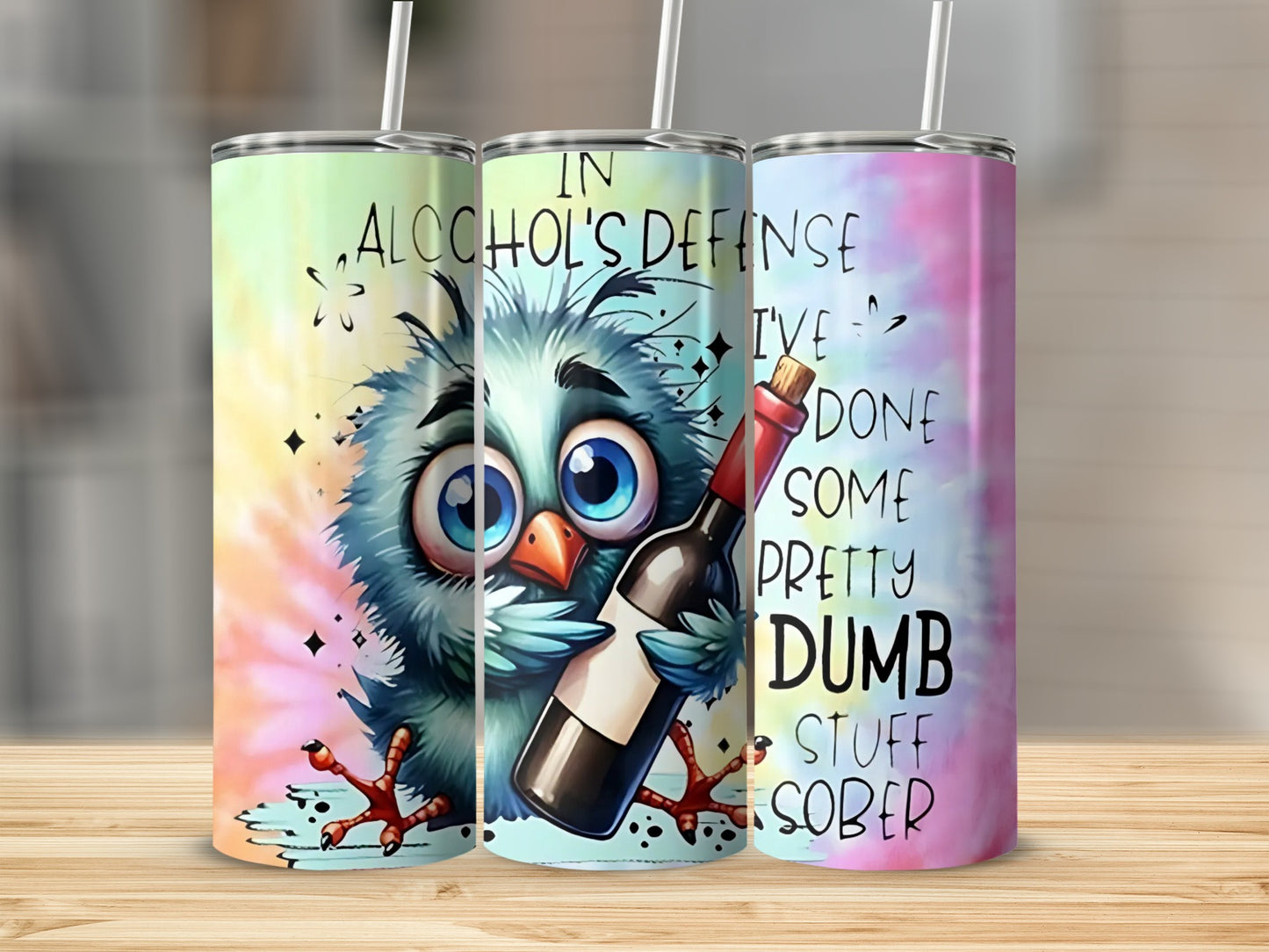 In Alcohol's Defense Done Dumb Stuff Sober Tumbler