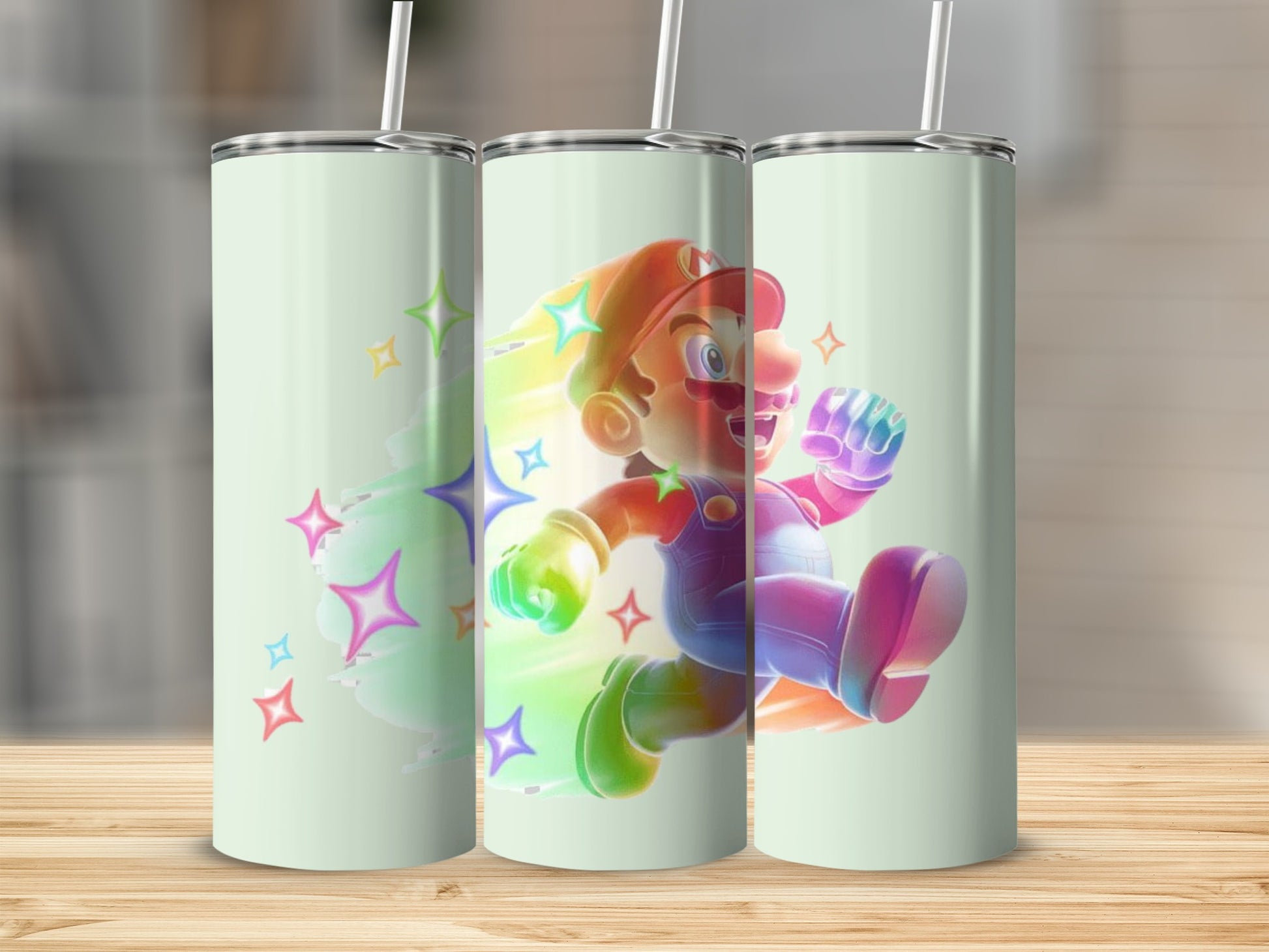 Colorful Star Pattern Character Design Tumblr