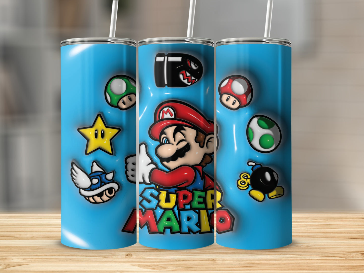 Super Mario Characters and Icons Design Tumbler