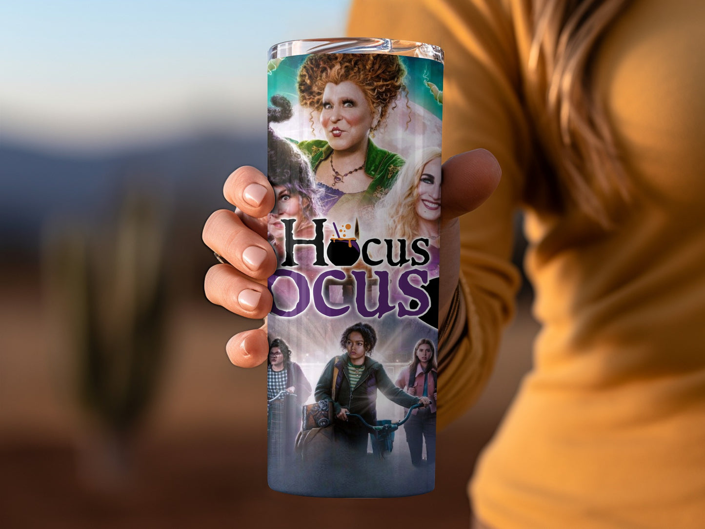 Hocus Pocus Themed Insulated Tumbler Drinkware Cup
