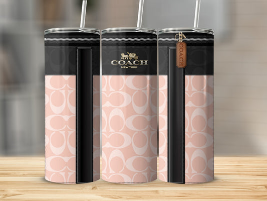 Stylish Coach New York Signature Travel Mug Tumbler