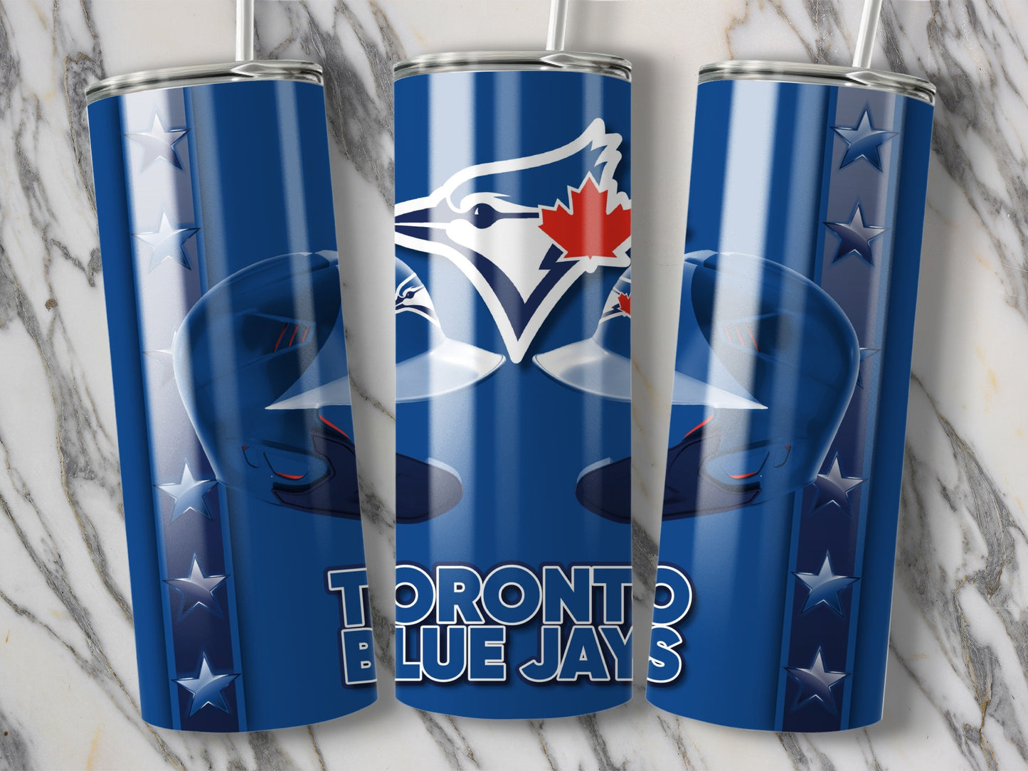 Toronto Blue Jays Baseball Helmets Team Logo Tumblers