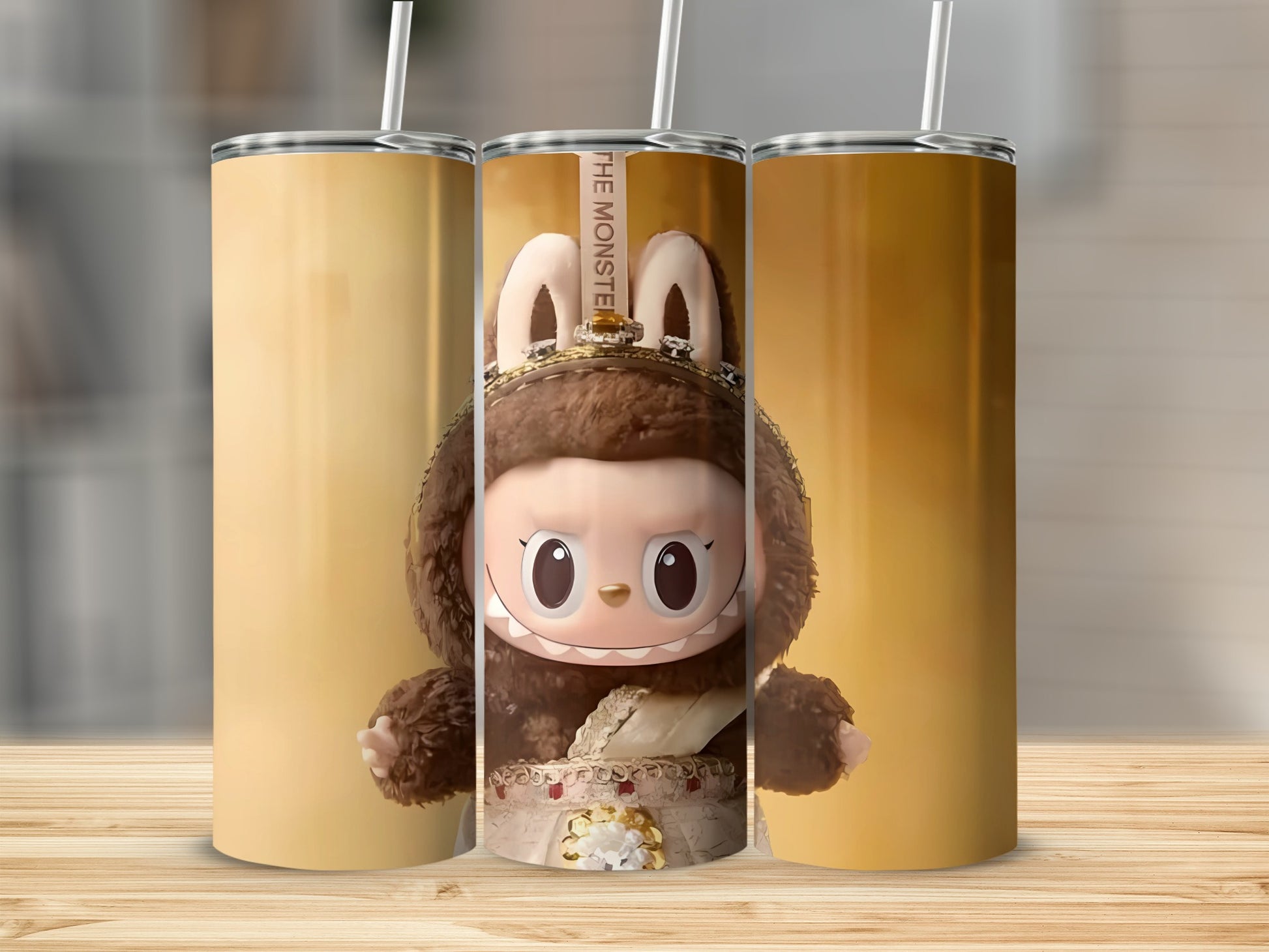 Adorable Character Bunny Costume Tumbler Cup