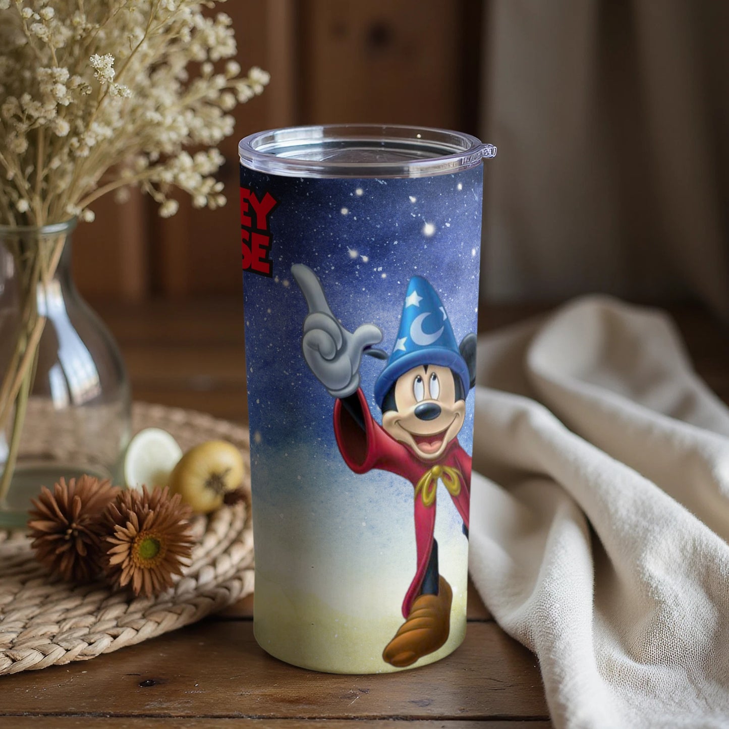 Magical Sorcerer Mouse Tumbler for All Ages