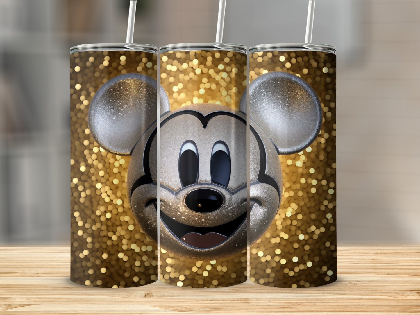 Sparkling Mickey Mouse Design Tumbler Cup Product