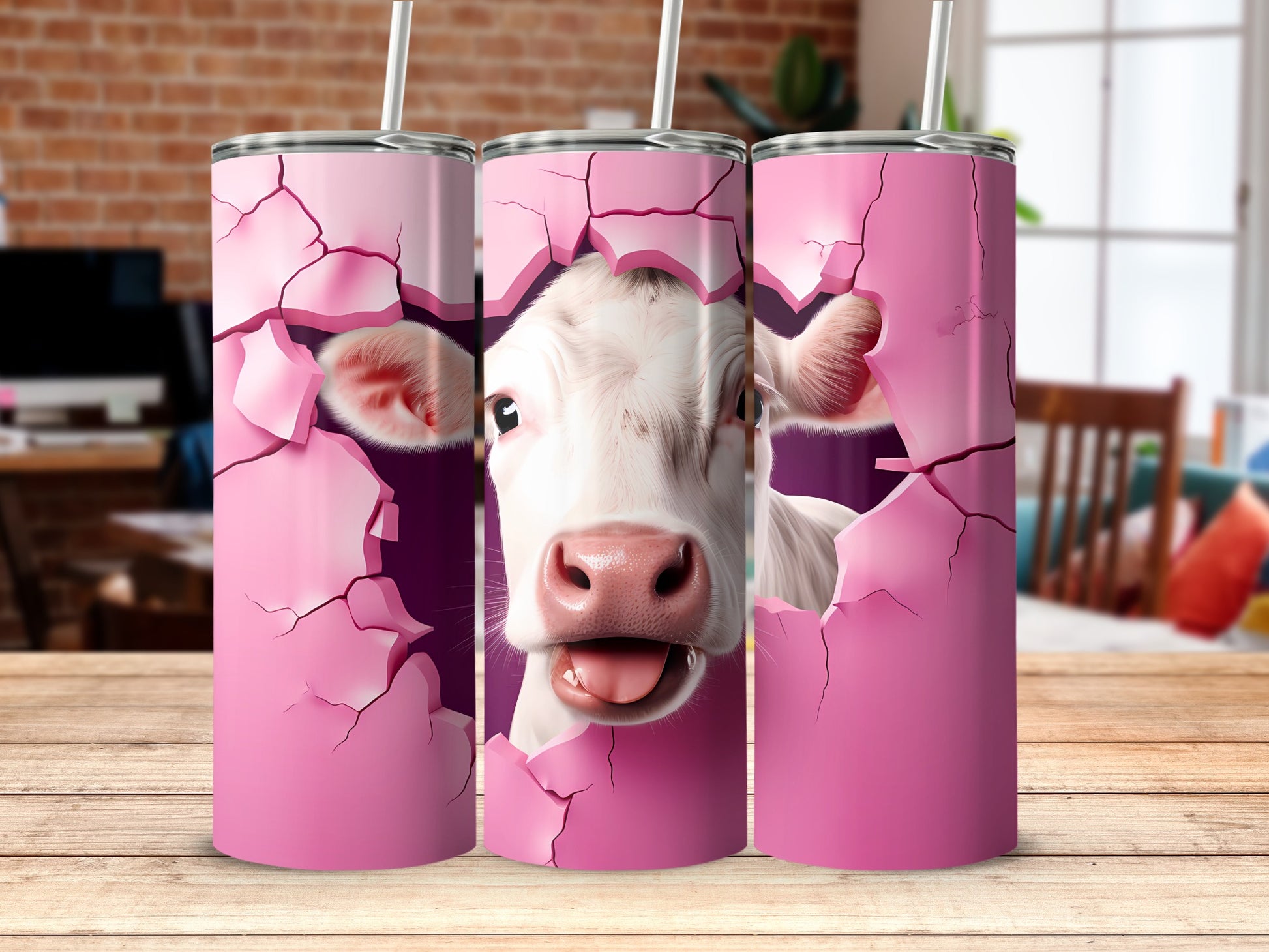 Pink Cracked Design White Calf Face Peeking Happy Expression Tumbler product type
Calf
Cow
Pink
Cracked design
Animal
Cute animal
Farm animal
Tumbler
Drinkware
Beverage holder
Unique gift
Adorable calf
White cow
Happy animal
Whimsical design
Novelty tumbler
Desktop accessory
Funny animal
Pink aesthetic
Farmhouse style