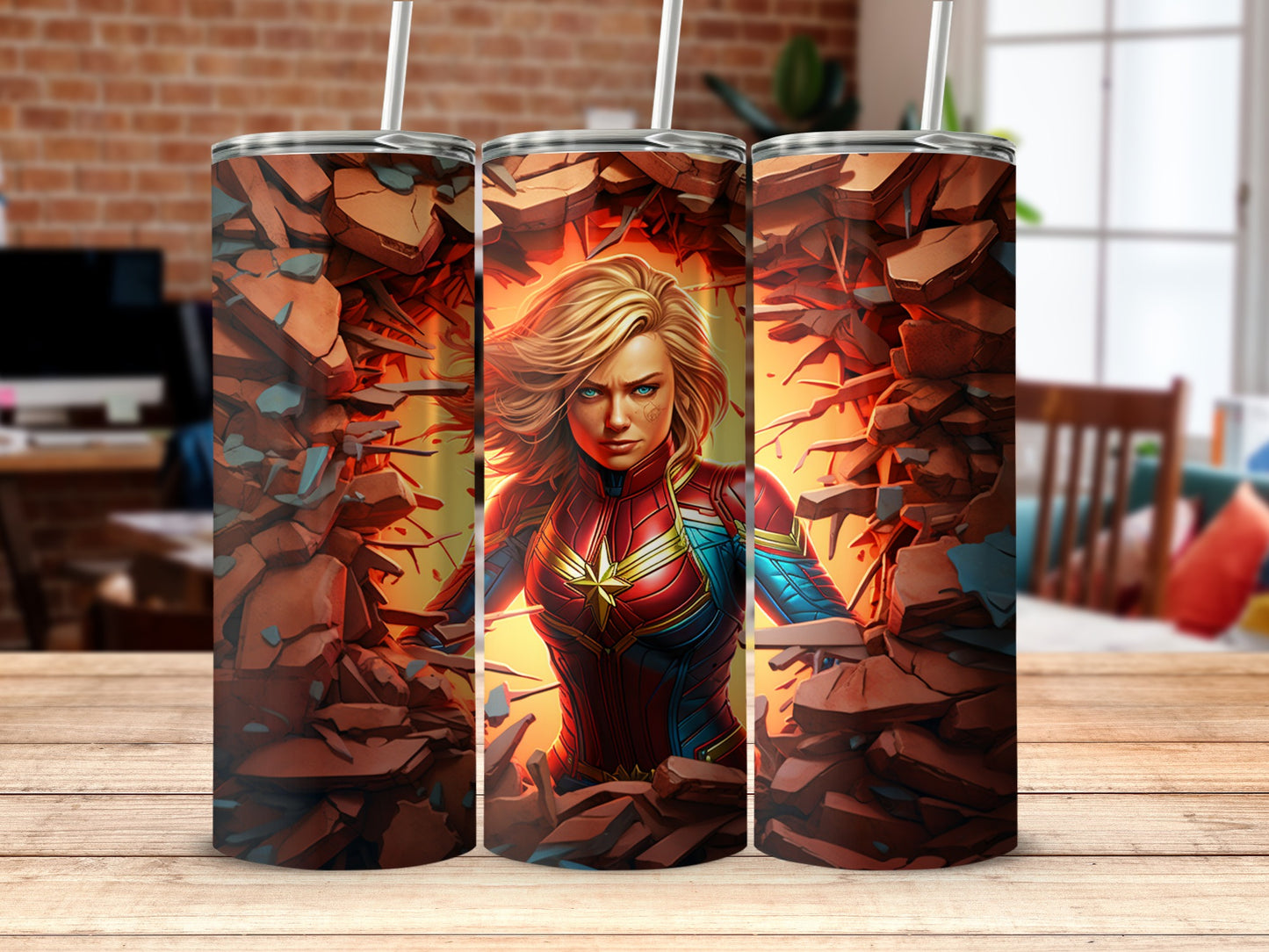 Marvel Superhero Breaking Through 20oz Tumbler