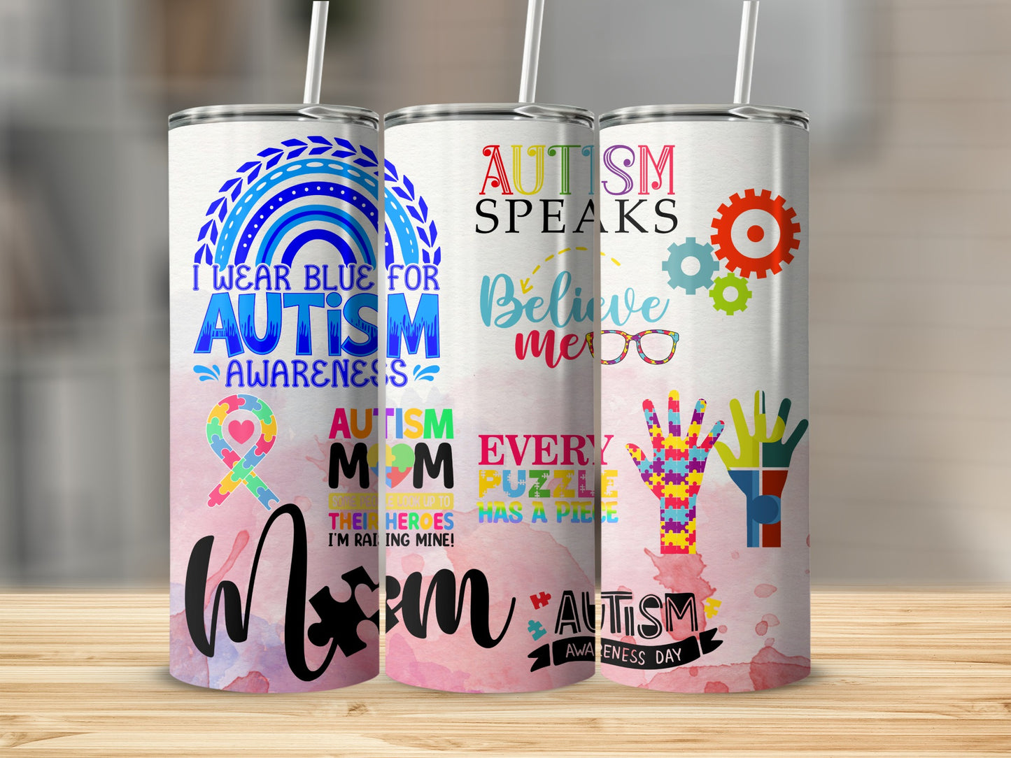 Autism Awareness Day Tumbler for Special Moms