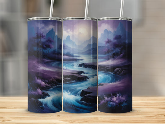 Beautiful Mystic Landscape Scenic Tumbler Design