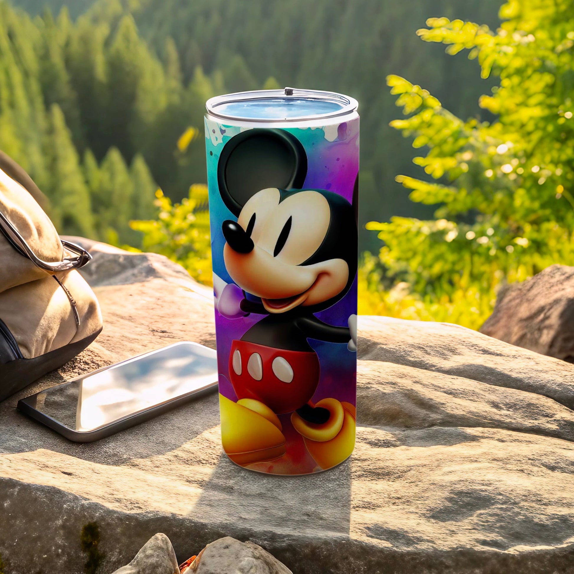 Colorful Mickey Mouse Insulated Stainless Steel Tumbler