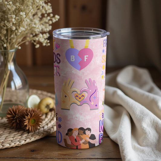 Best Friends Forever Unique Design Travel Mug
