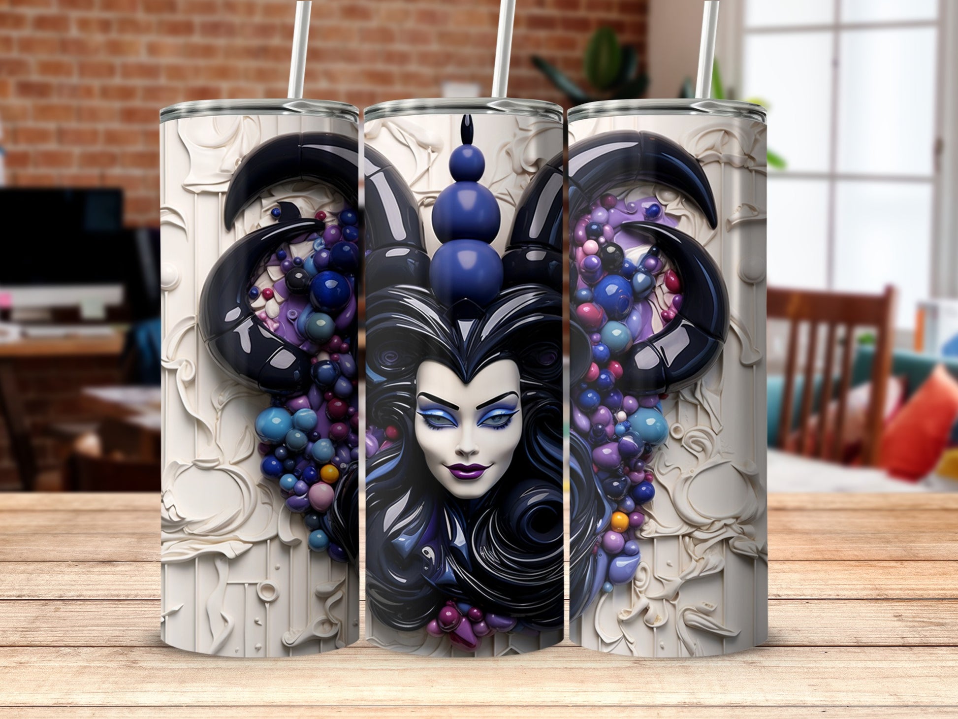 Intricate Gothic Art Stainless Steel Tumbler