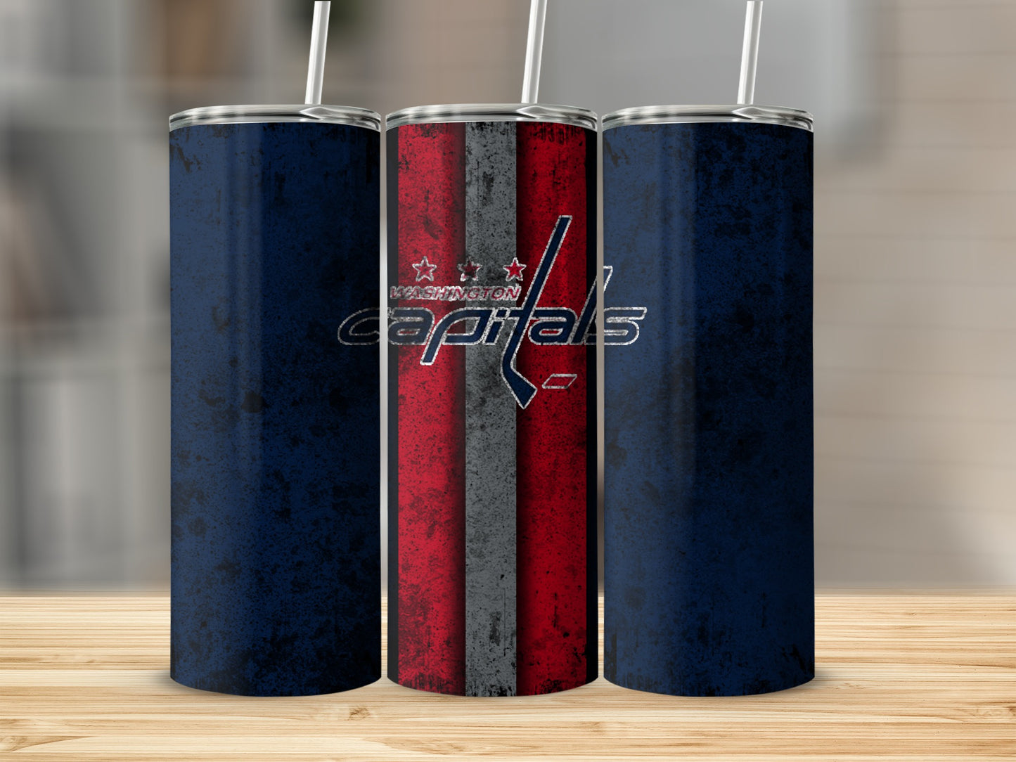 Washington Capitals Hockey Team Themed Tumbler