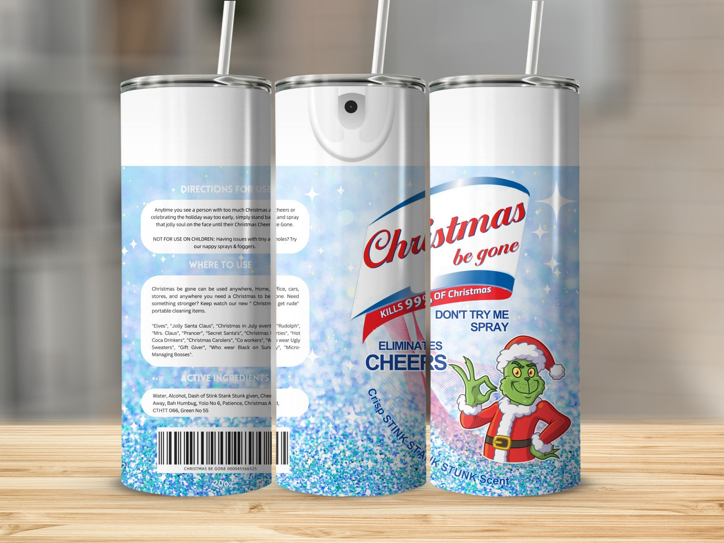 Christmas Be Gone Spray Kills 99 Percent Christmas Cheers