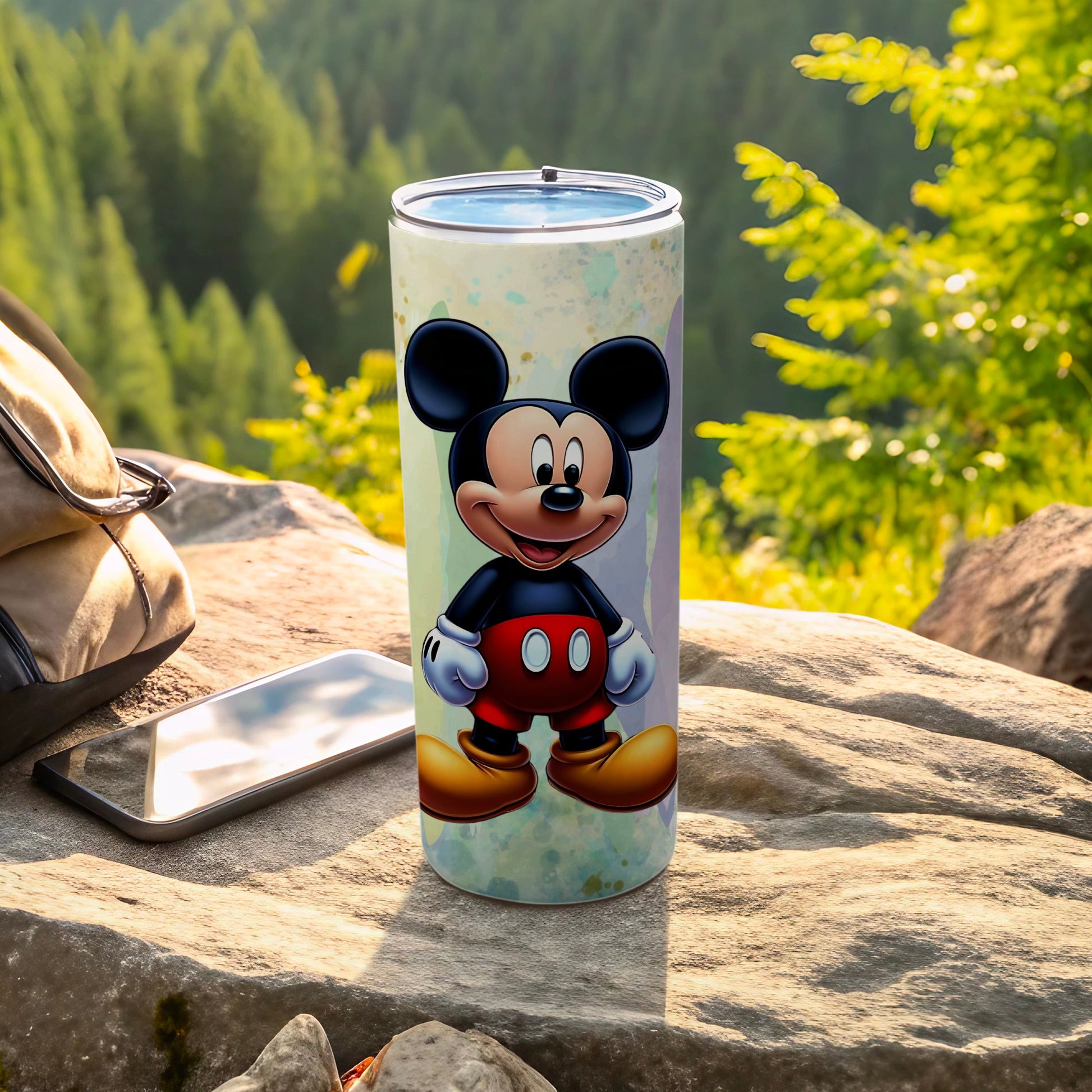Mickey Mouse Design Tumbler for Outdoor Adventures