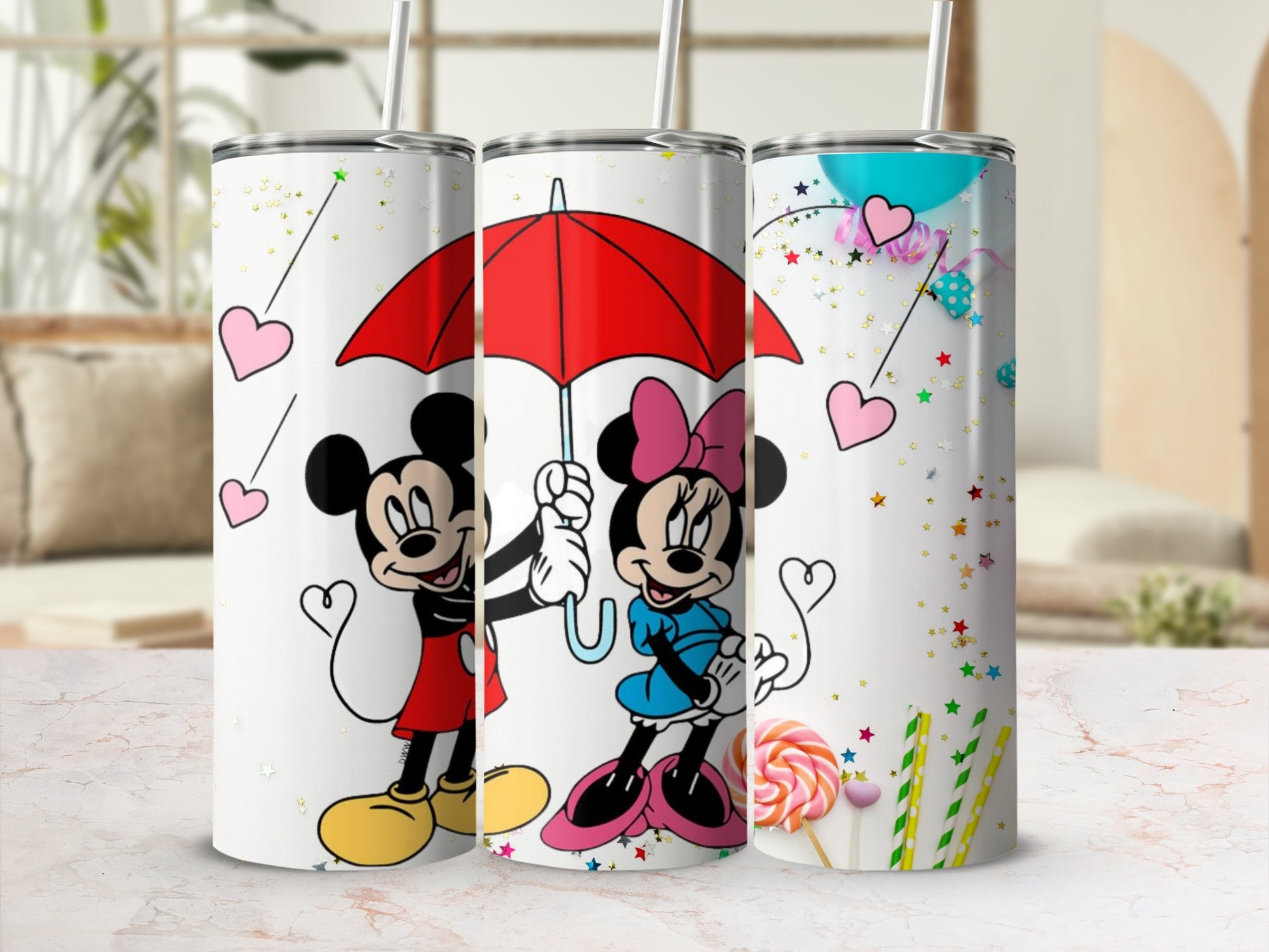 Cute Cartoon Characters Tumbler Perfect Gift Idea