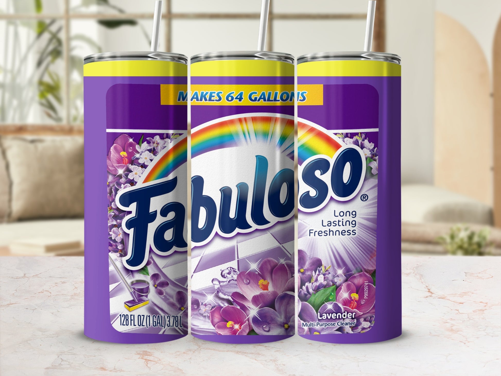 Fabuloso Lavender MAKES 64 GALLONS Freshness Tumbler product type