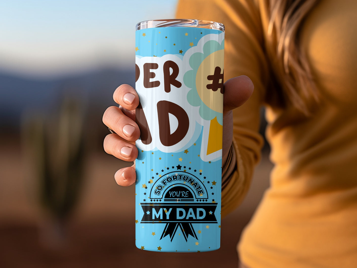 Super Dad So Fortunate You're My Dad  Father's Day Gift