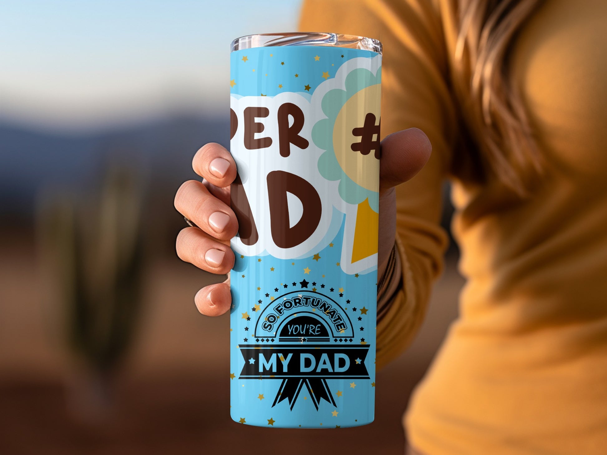 Super Dad So Fortunate You're My Dad  Father's Day Gift