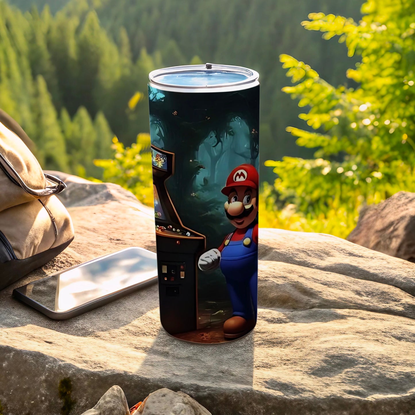 Classic Mario Adventure Insulated Tumbler Cup