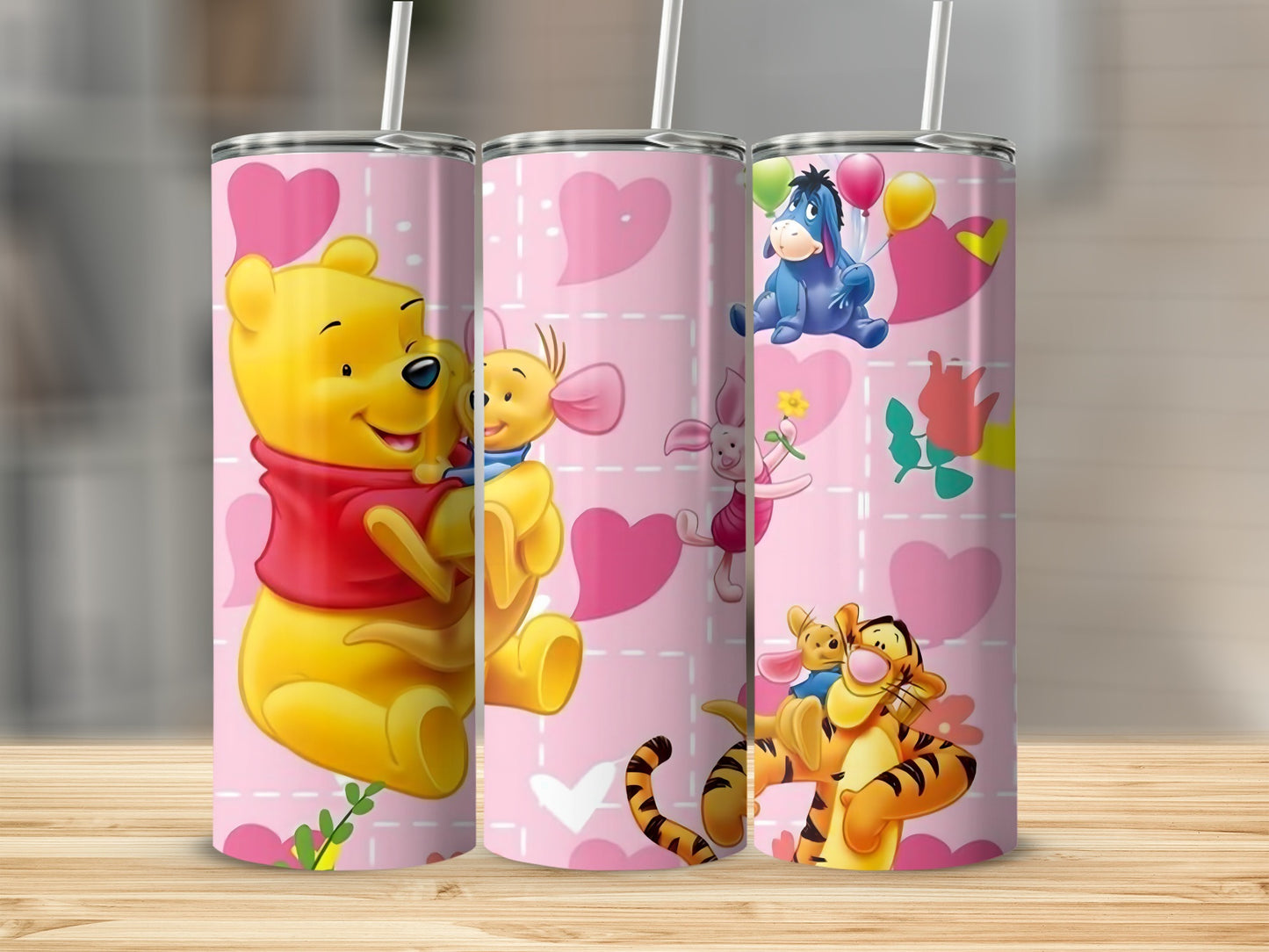 Delightful Winnie the Pooh and Friends Tumbler Cup