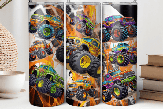 Monster Truck tumbler