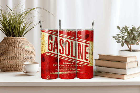 Vintage Gasoline Can tumbler