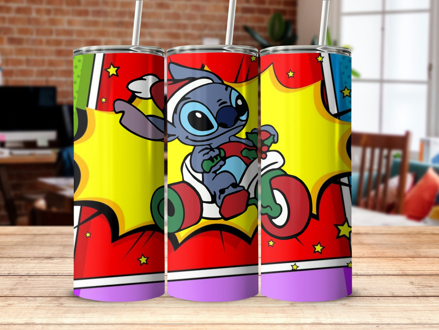 Fun and Colorful Character-Themed Drinkware