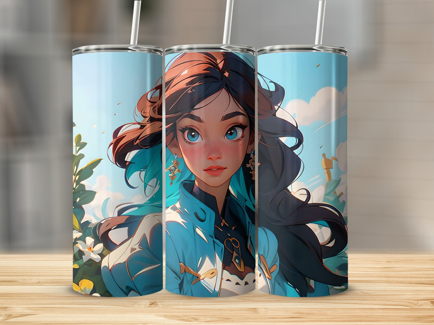 Stylish Tumbler with Unique Artwork for Everyday Use