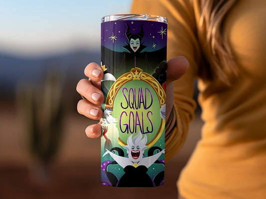 Villain Squad Goals Insulated Tumblers Travel Mug