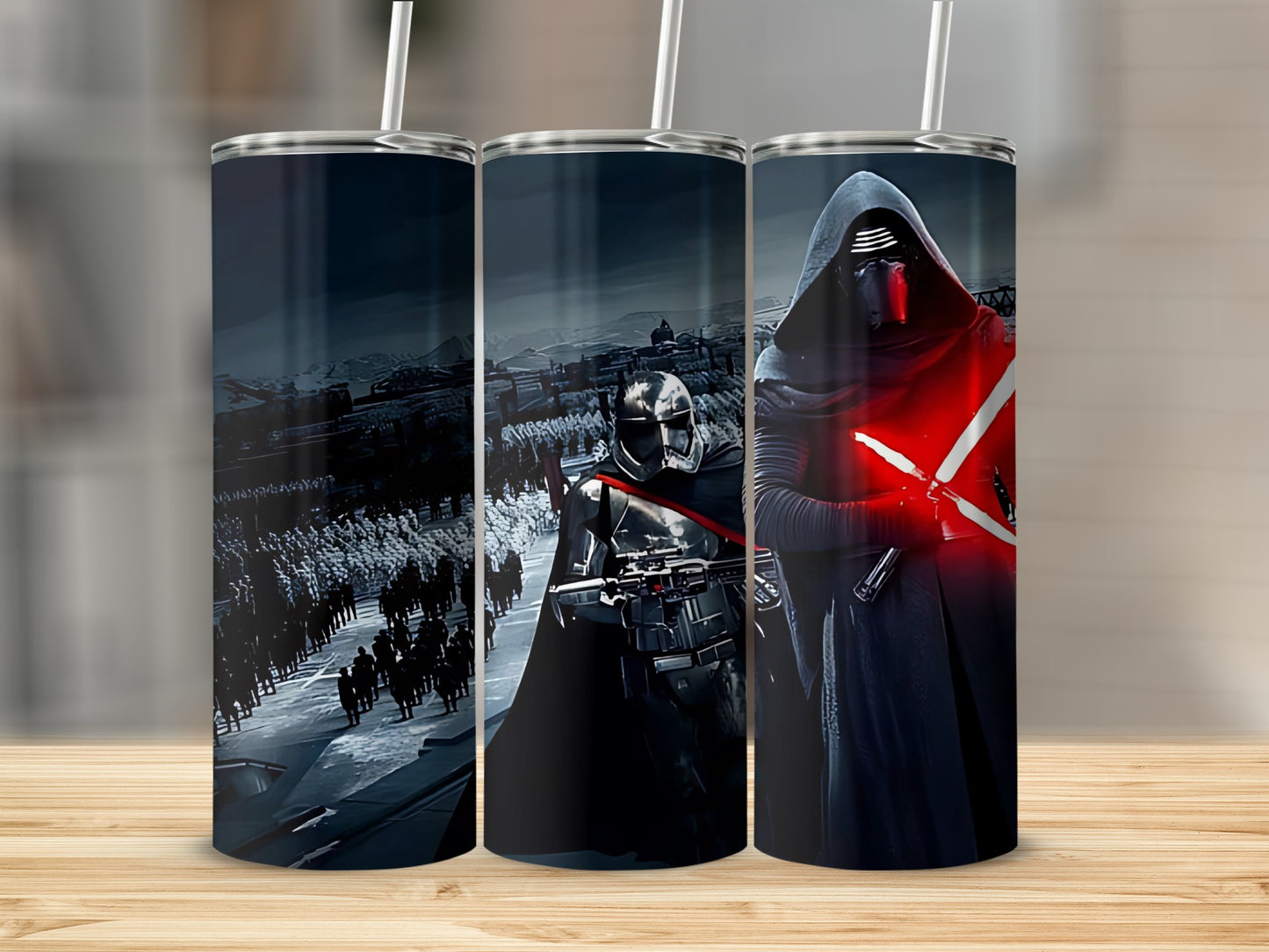 Supreme Leader Kylo Ren First Order Troops Scene Tumbler product type
