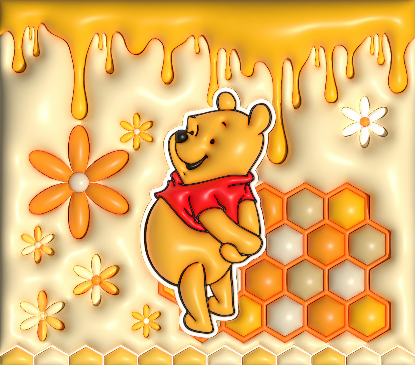Winnie the Pooh 3D Tumbler