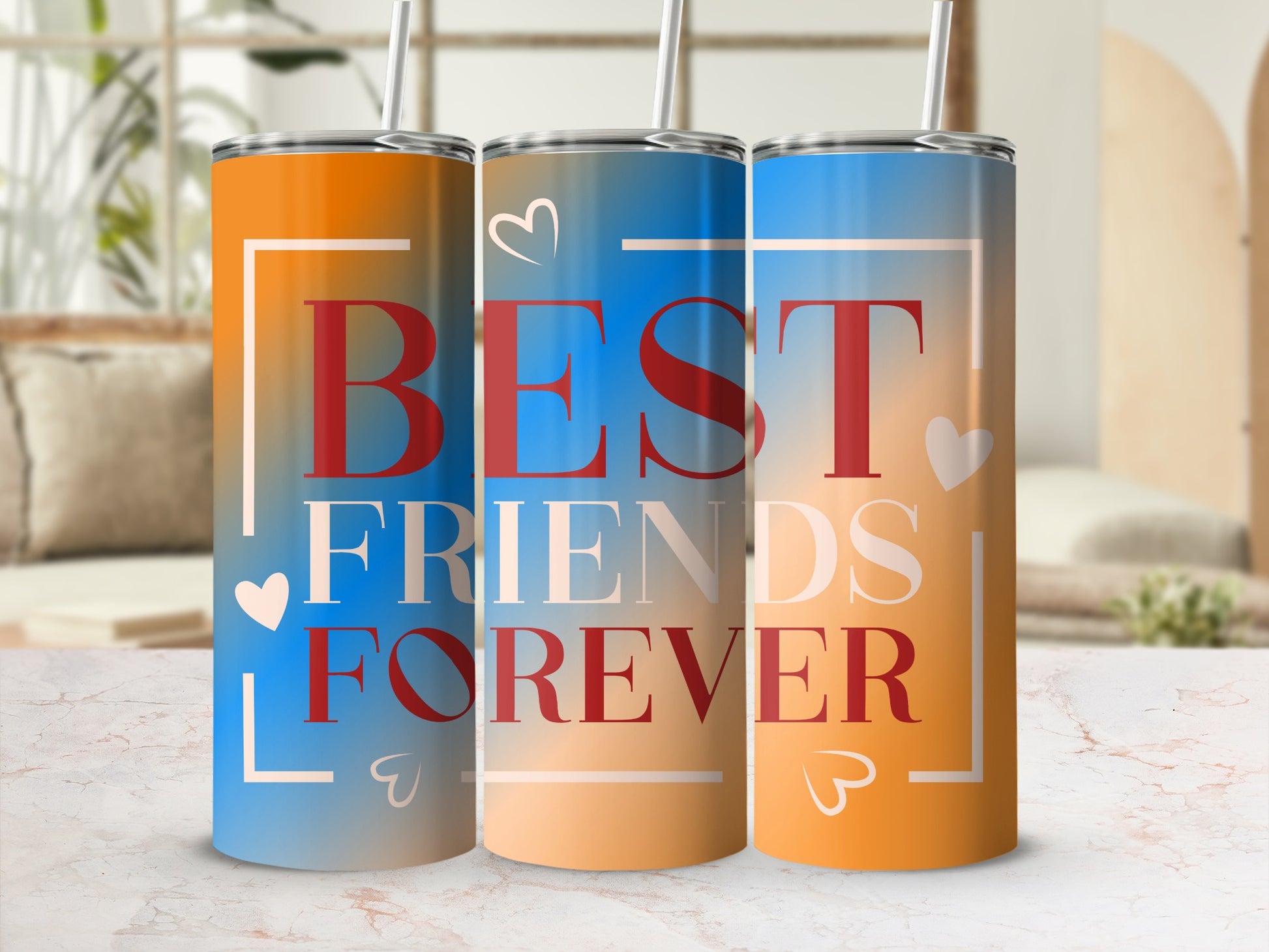 Best Friends Forever Tumbler For Your Friendship