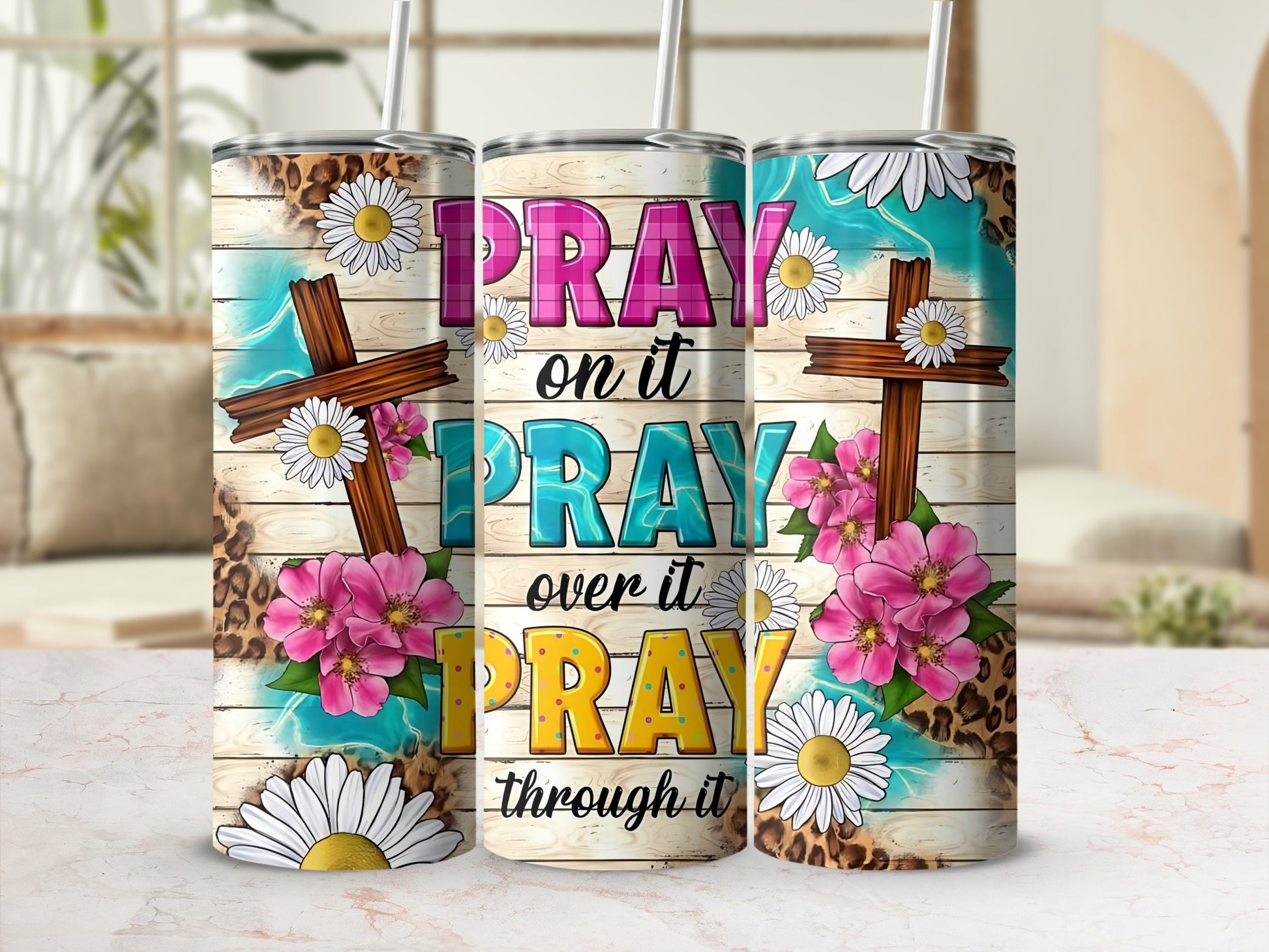 Pray on it Pray over it Pray through it product