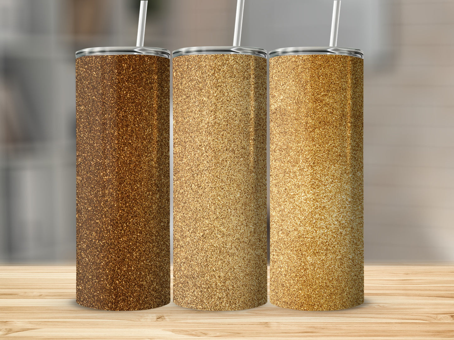 Sparkling Glitter Tumblers for Stylish Hydration