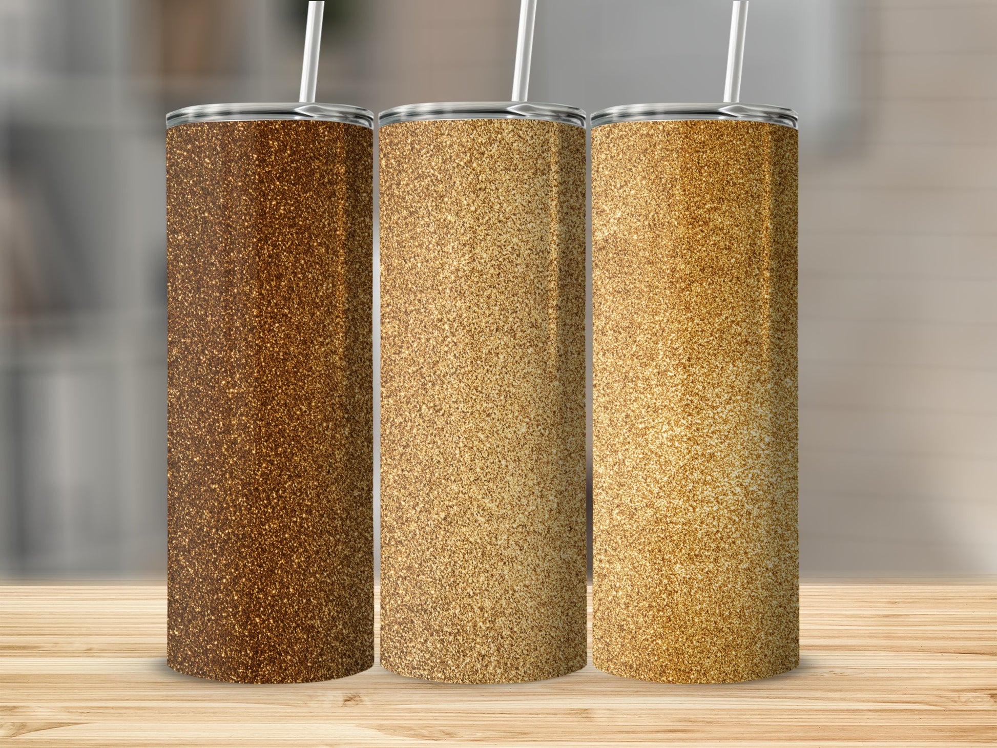 Sparkling Glitter Tumblers for Stylish Hydration