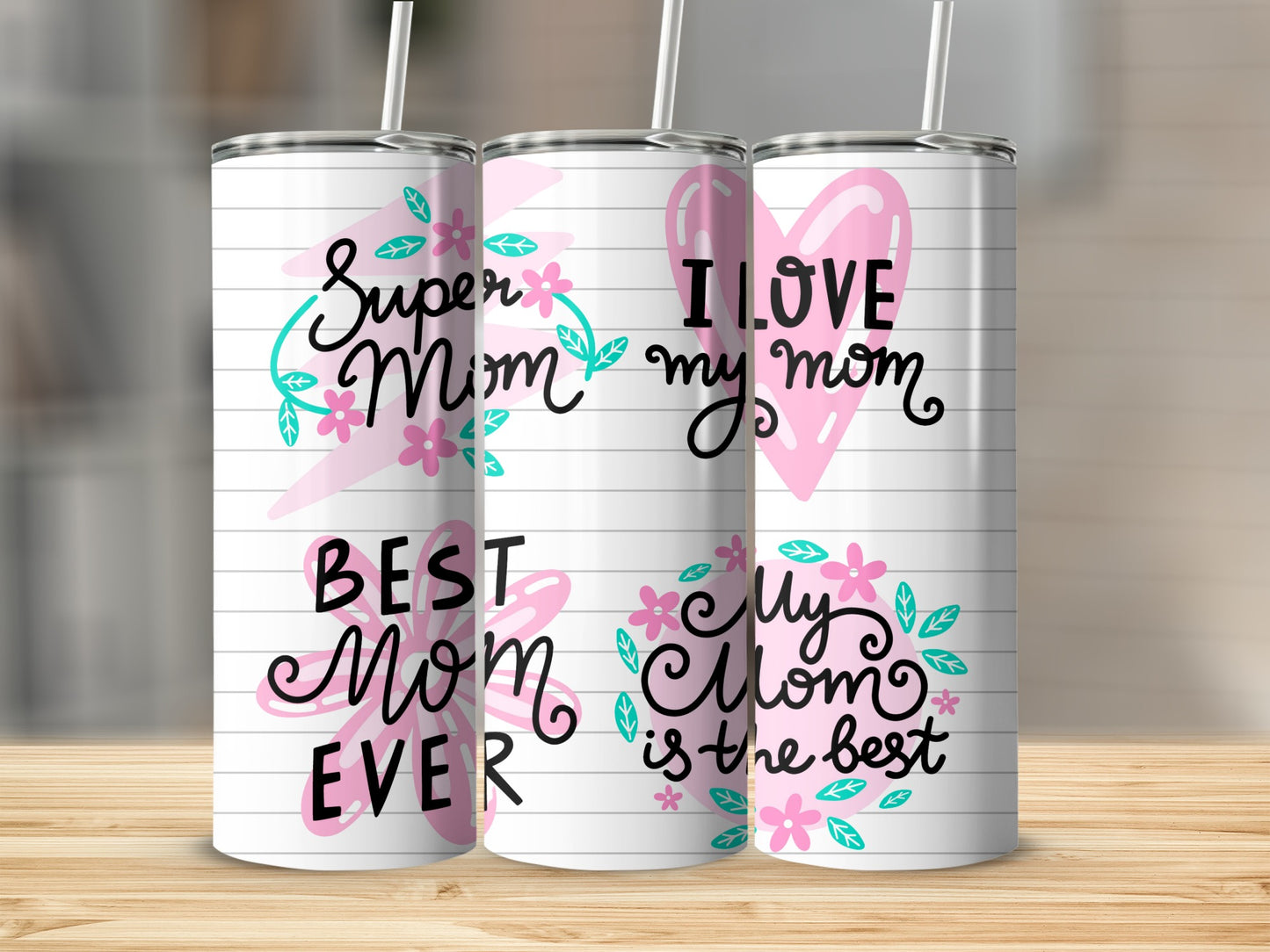 Best Mom Ever Customizable Tumbler for Mother's Day