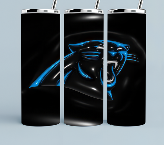 Carolina Panthers tumbler