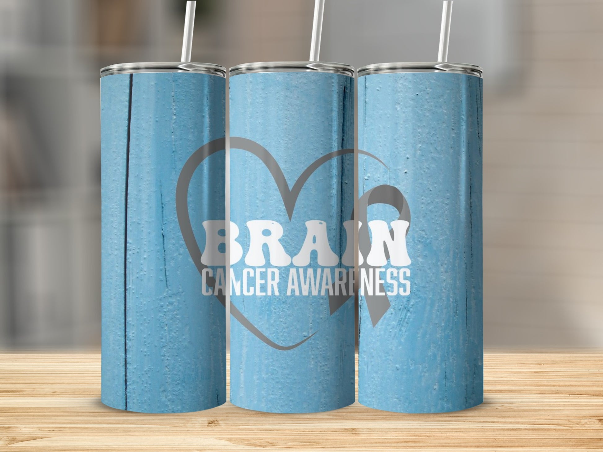 Brain Cancer Awareness Tumbler Support Gift Item