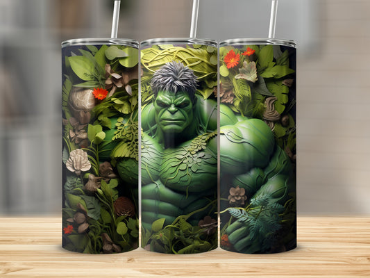 Incredible Hulk Nature Design Tumbler Cup
