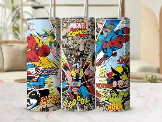 Marvel Comics Superheroes Tumbler Set Marvel Product