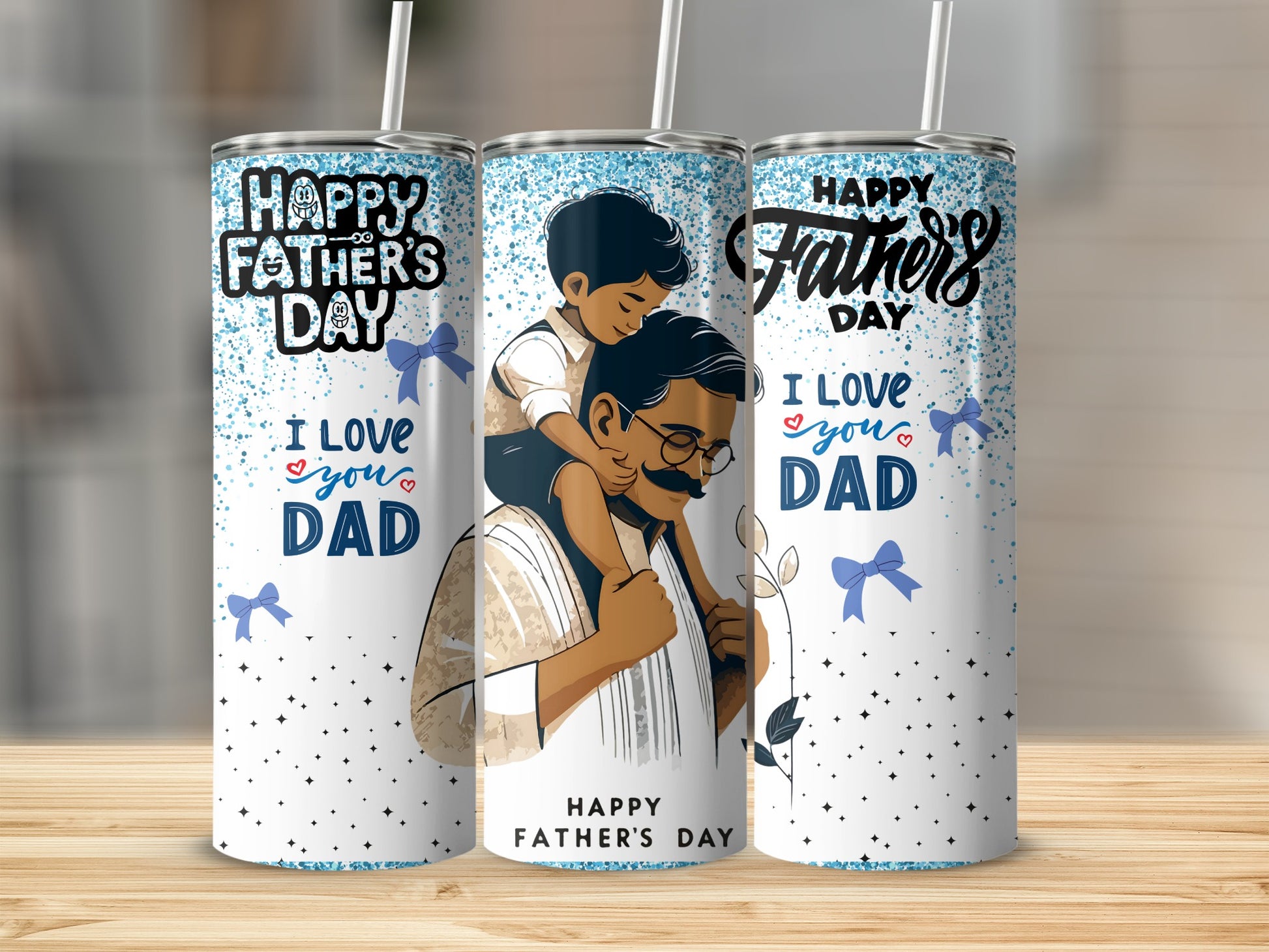Happy Father's Day I Love You Dad Tumbler