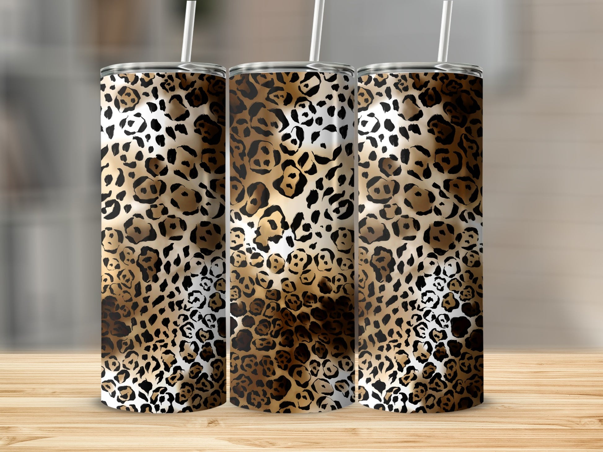 Stylish Leopard Print Tumbler For Everyday Use