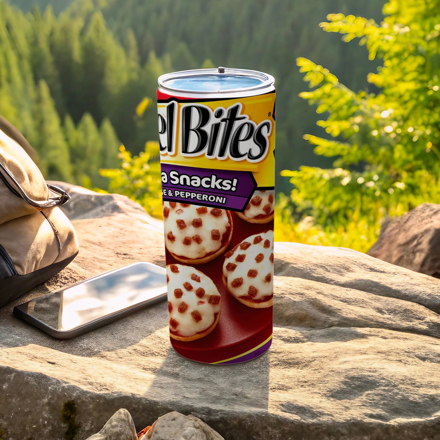 Pizza Bites Cheese Pepperoni Snacks Tumbler product type