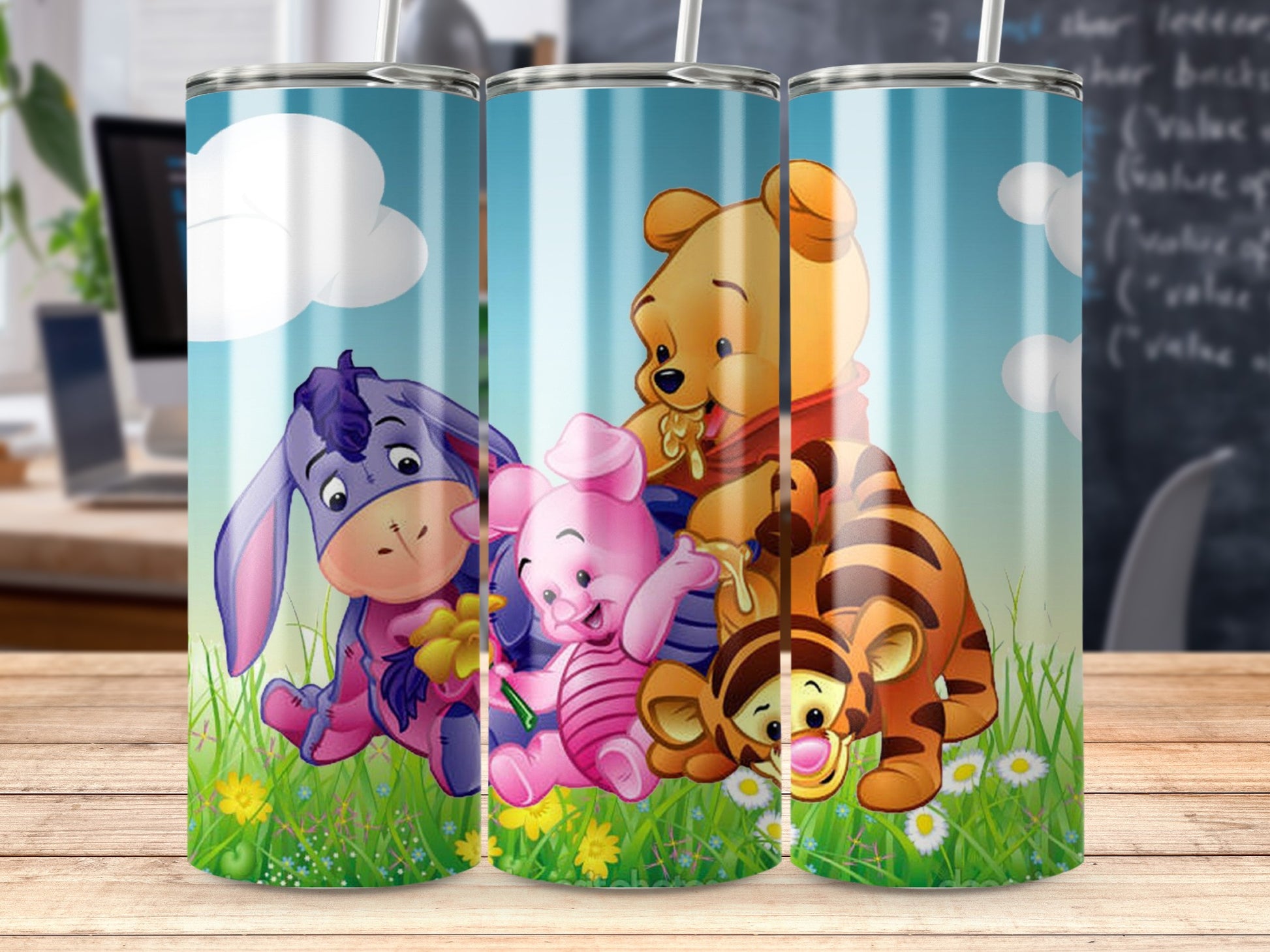 Adorable Cartoon Character Tumbler for Kids