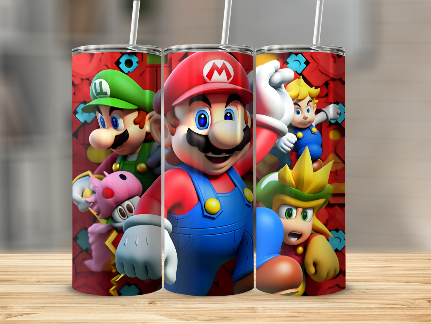 Colorful Dynamic Character Tumbler Perfect for Fans