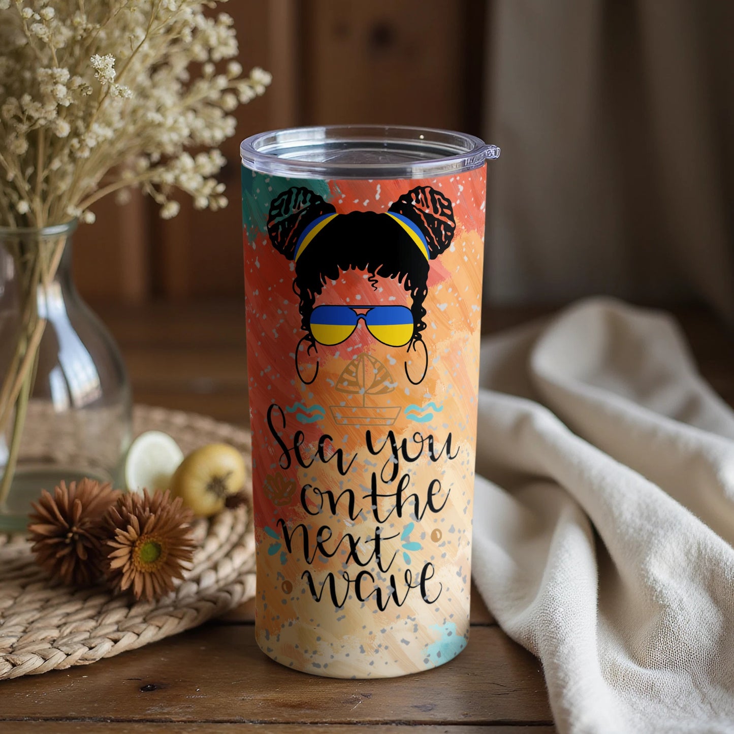 Sea You On The Next Wave Beverage Tumbler